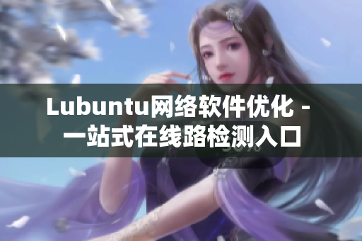 Lubuntu網絡軟件優化 - 一站式在線路檢測入口