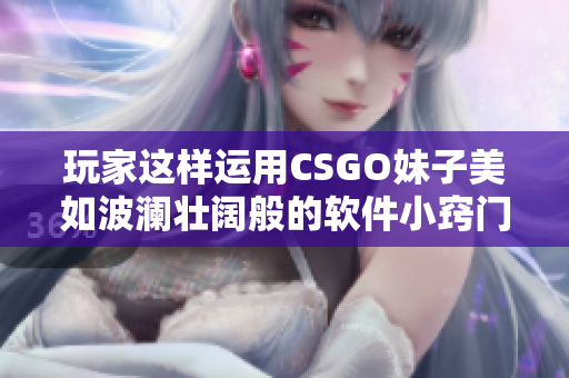 玩家這樣運用CSGO妹子美如波瀾壯闊般的軟件小竅門