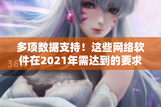 多項數據支持！這些網絡軟件在2021年需達到的要求！