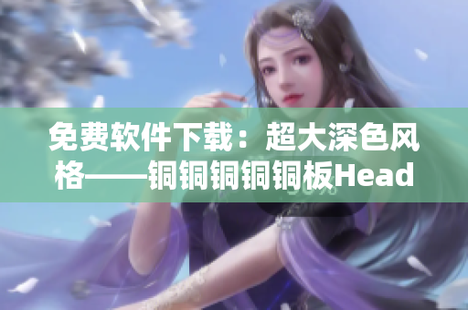 免費軟件下載：超大深色風格——銅銅銅銅銅板HeaderValue