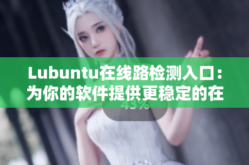 Lubuntu在線路檢測入口：為你的軟件提供更穩定的在線體驗！