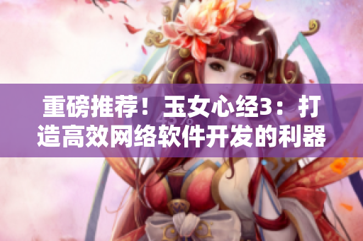 重磅推薦！玉女心經3：打造高效網絡軟件開發的利器！