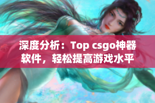 深度分析：Top csgo神器軟件，輕松提高游戲水平