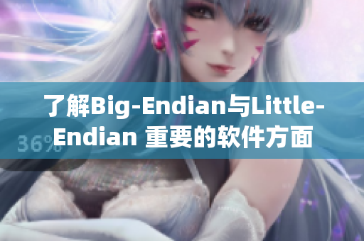 了解Big-Endian與Little-Endian 重要的軟件方面