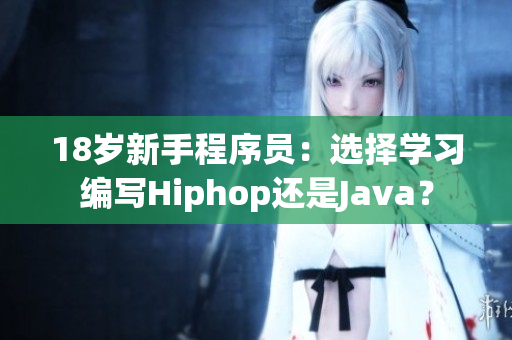 18歲新手程序員：選擇學習編寫Hiphop還是Java？