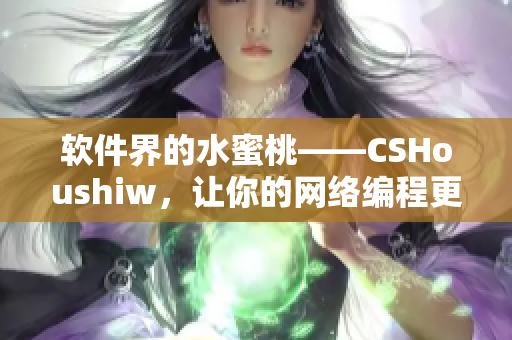 軟件界的水蜜桃——CSHoushiw，讓你的網絡編程更加高效優美！