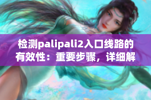 檢測palipali2入口線路的有效性：重要步驟，詳細解析