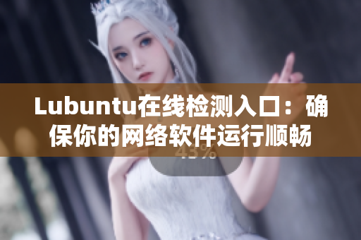 Lubuntu在線檢測入口：確保你的網絡軟件運行順暢