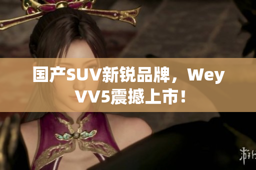 國產SUV新銳品牌，Wey VV5震撼上市！