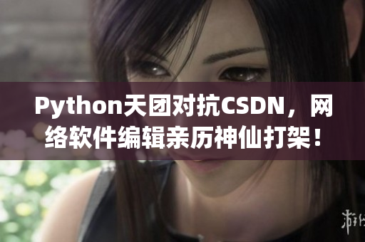 Python天團對抗CSDN，網絡軟件編輯親歷神仙打架！