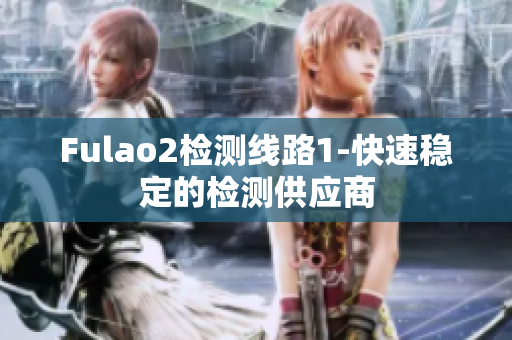 Fulao2檢測線路1-快速穩定的檢測供應商