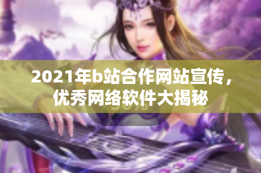 2021年b站合作網站宣傳，優秀網絡軟件大揭秘