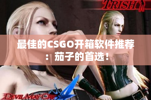 最佳的CSGO開箱軟件推薦：茄子的首選！