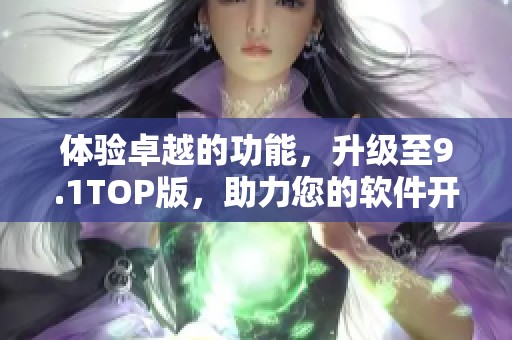 體驗卓越的功能，升級至9.1TOP版，助力您的軟件開發