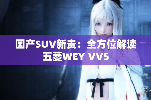 國產SUV新貴：全方位解讀五菱WEY VV5