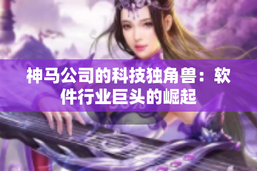 神馬公司的科技獨角獸：軟件行業(yè)巨頭的崛起