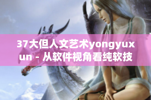 37大但人文藝術yongyuxun - 從軟件視角看純軟技術的人文魅力