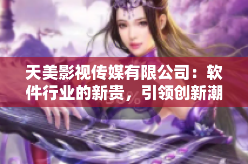 天美影視傳媒有限公司：軟件行業的新貴，引領創新潮流