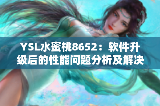 YSL水蜜桃8652：軟件升級(jí)后的性能問(wèn)題分析及解決方案