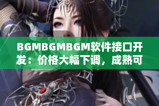 BGMBGMBGM軟件接口開發：價格大幅下調，成熟可靠的交互解決方案