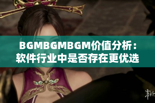 BGMBGMBGM價(jià)值分析：軟件行業(yè)中是否存在更優(yōu)選擇？