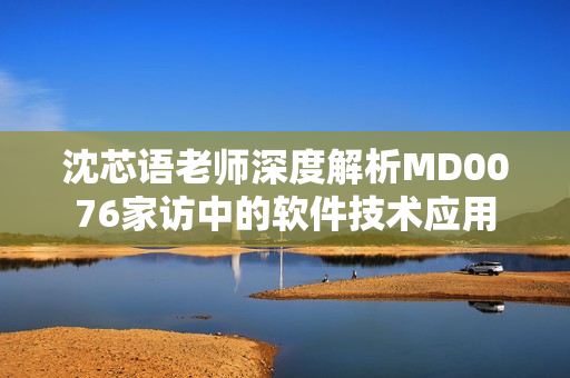 沈芯語老師深度解析MD0076家訪中的軟件技術應用