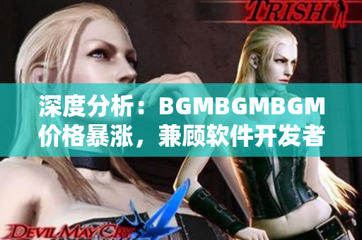 深度分析：BGMBGMBGM價格暴漲，兼顧軟件開發(fā)者與用戶痛點