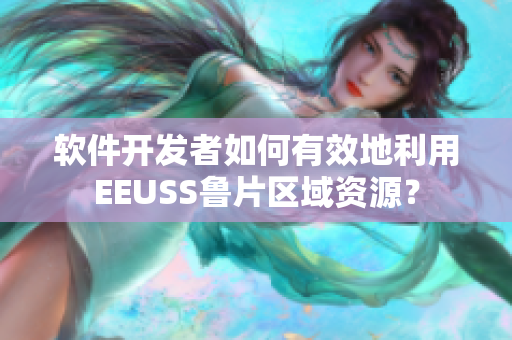 軟件開發者如何有效地利用EEUSS魯片區域資源？