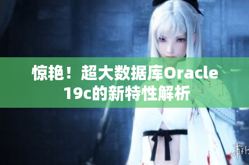 驚艷！超大數據庫Oracle 19c的新特性解析