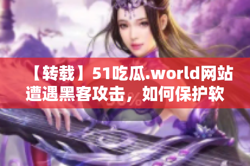 【轉載】51吃瓜.world網站遭遇黑客攻擊，如何保護軟件安全？